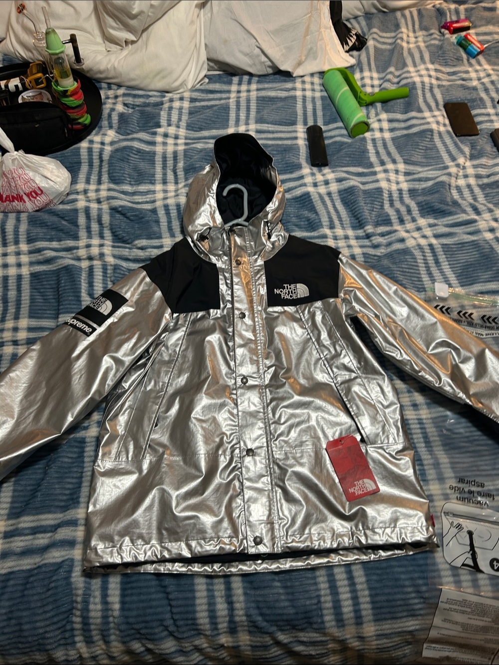 Supreme x The North Face Metallic Mountain Parka